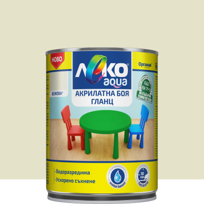 Леко Aqua акрилатна боя гланц