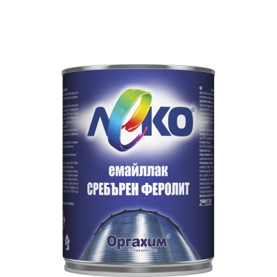Леко емайллак сребърен феролит