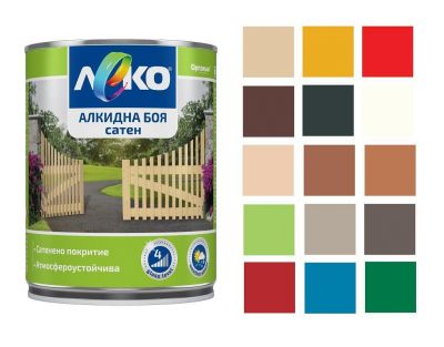 Леко алкидна боя сатен