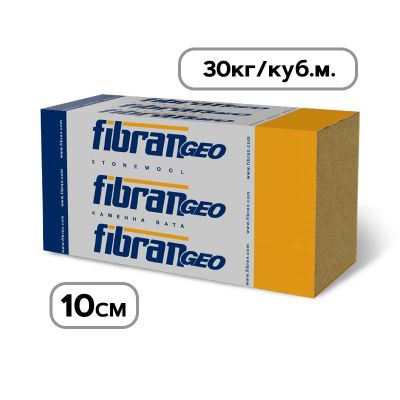 Каменна вата Фибран Гео 10см B-030, 30кг/м3