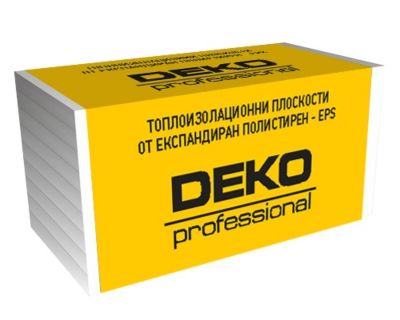 Топлоизолационни плоскости DEKO professional – EPS