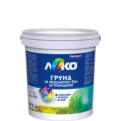 Леко грунд за акрилатни бои за тониране